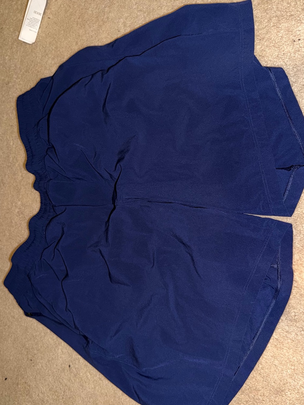 Royal Blue Lululemon PaceBreaker Athletic Shorts